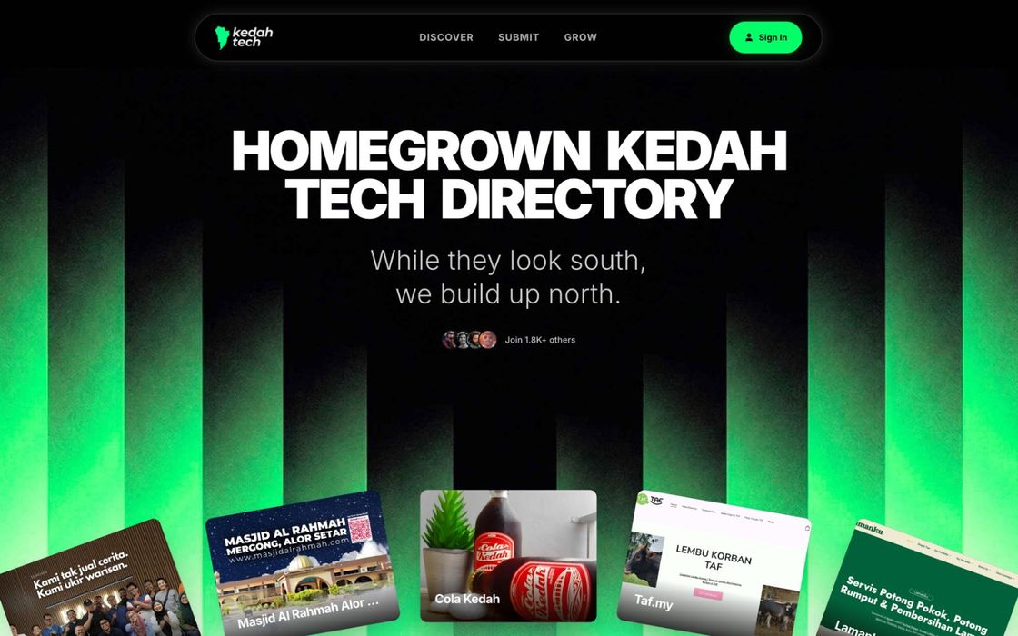 Homegrown Kedah Tech preview 1