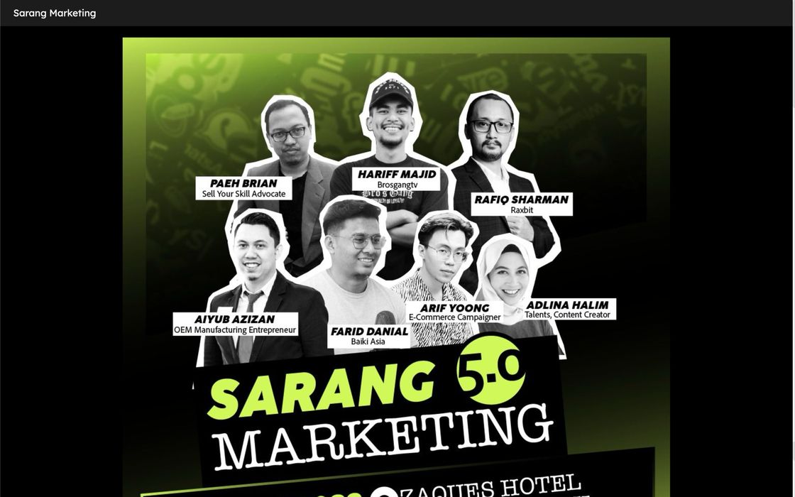 Sarang Marketing preview 1
